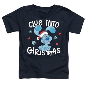 Toddler Boys' Blue'S Clues & You Blue Christmas T-Shirt - 1 of 4