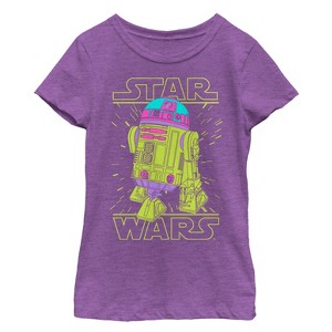 Girl's Star Wars R2-D2 Lines T-Shirt - 1 of 3
