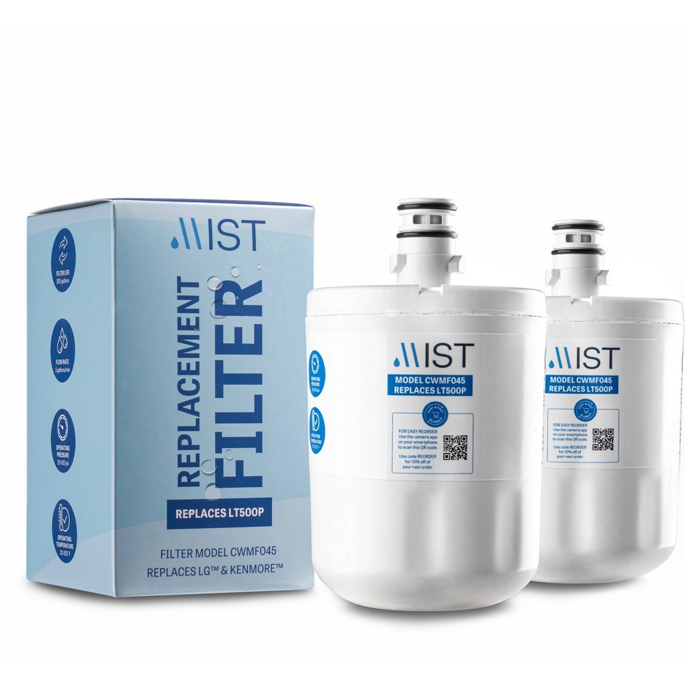 Photos - Water Filter Mist 5231JA2002A  Replacement Compatible LG Models: LT500P 2pk