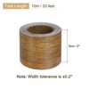 Unique Bargains Waterproof Wear-resistant PVC Material Wood Grain Tape - 2 of 4