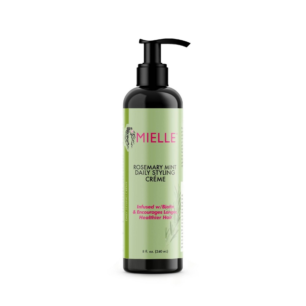 Photos - Hair Styling Product Mielle Organics Rosemary Mint Multi-Vitamin Daily Styling Creme - 8 fl oz