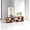 2-Piece Cube L-Shaped TV Stand,Adjustable Modern Media Console with Open Storage Bookcase Shelf for TVs up to 70", Free Combination Media Stand - 4 of 4