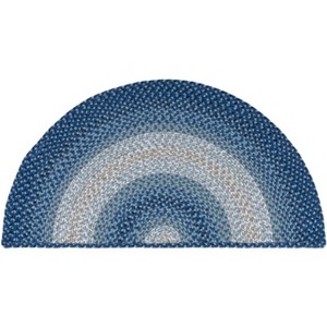 Braided BRD311 Machine Washable UV & Stain Resistant Non-Shedding Hand Woven Indoor/Outdoor Rugs - Safavieh - 1 of 4