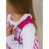 RuffleButts Girls Knit Long Sleeve Ruffle Peter Pan Tee - 3 of 4
