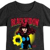 Girls' - Marvel - Black Widow Logo -Toddler And Youth Girls Fitted Short Sleeve Graphic T-Shirt Fitted Short Sleeve Graphic T-Shirt - 2 of 4