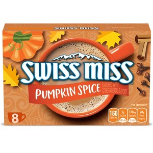 Swiss Miss Pumpkin Spice Hot Cocoa Mix - 8ct - 1 of 4