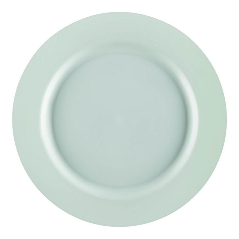 Smarty Had A Party 10" Matte Turquoise Round Disposable Plastic Dinner Plates (120 Plates), 1 of 7