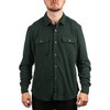 Burnside Men's Button Down Jacquard Fleece Shirt Jacket - 2 of 4