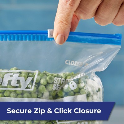 Hefty Gallon Freezer Storage Slider Bags - 25ct - Thumbnail 5