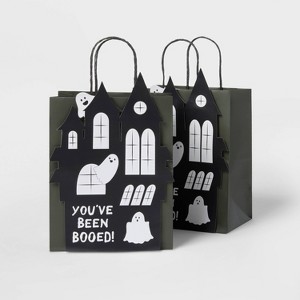 2pk Cub Bag Halloween House - Spritz™ - 1 of 3