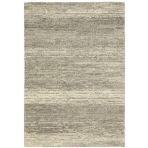 Captiv8e Designs Axel Distressed Abstract Gray/Beige Area Rug - 1 of 4