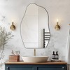 CSBDHOME 36" H x 24"W Framed Medicine Cabinet with Mirror and Shelves - 3 of 4
