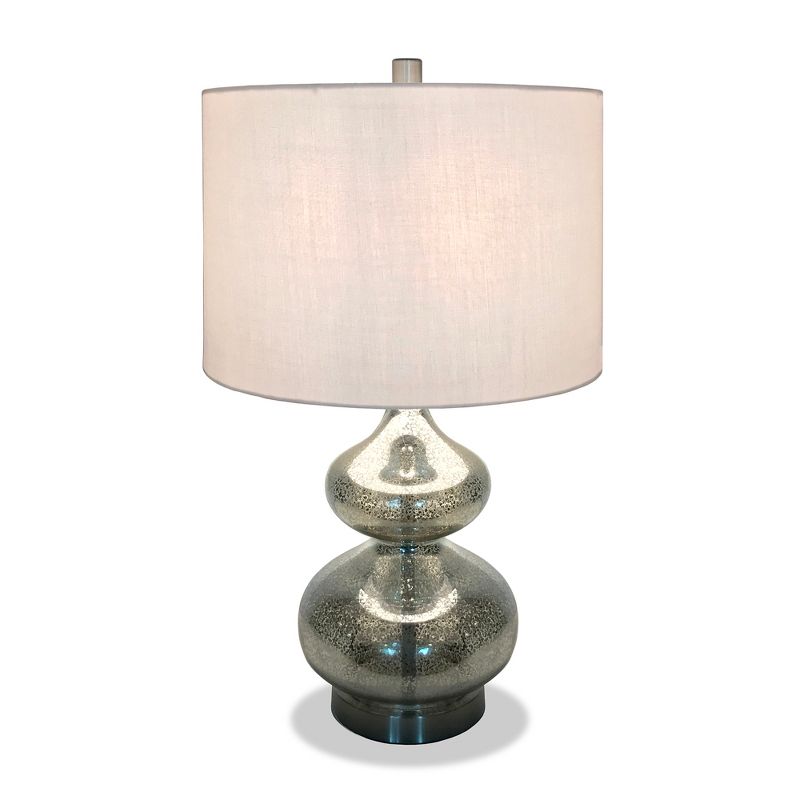 Hampton & Thyme 23.5" Tall Table Lamp with Fabric Shade, 4 of 12
