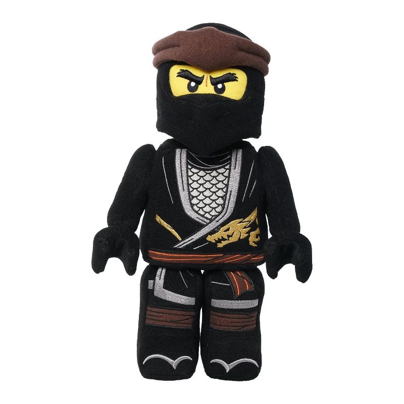 Manhattan Toy Company LEGO® NINJAGO® Cole Ninja Warrior 13" Plush Character, 1 of 9
