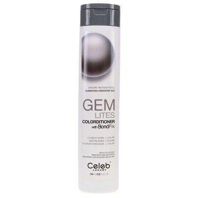Celeb Luxury Gem Lites Colorditioner with BondFix Brown Tahitian Pearl 8.25 oz