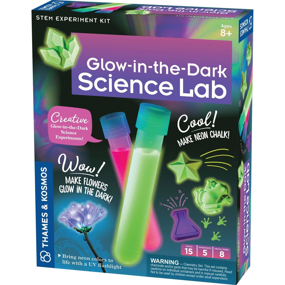 Photos - Creativity Set / Science Kit Thames & Kosmos Glow-In-The-Dark Science Lab 