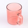 14oz Glass Mug Pink - Parker Lane - image 2 of 3