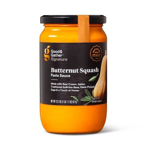 Signature Butternut Squash Pasta Sauce 23.7oz - Good & Gather™ - image 1 of 3