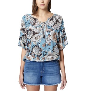 Sanctuary Clothing Womens Lace Up Pullover Blouse - 1 of 1