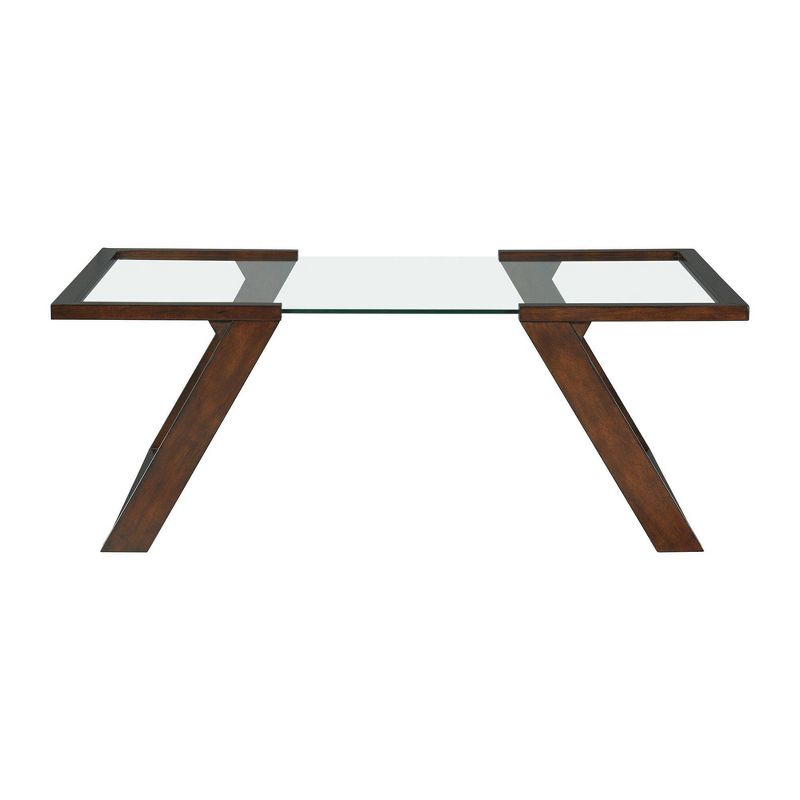 2pc Kai Occasional Table Set with Coffee and End Table Espresso - Picket House Furnishings, 4 of 16