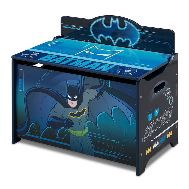 Delta Children Batman Deluxe Toy Box - Greenguard Gold Certified, 4 of 11