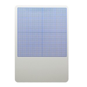 Flipside Products 1/4" Graph Dry Erase Board, 11" x 16" - 1 of 1