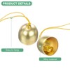Unique Bargains Copper Durable Multipurpose Small Decorative Bells - 2 of 4