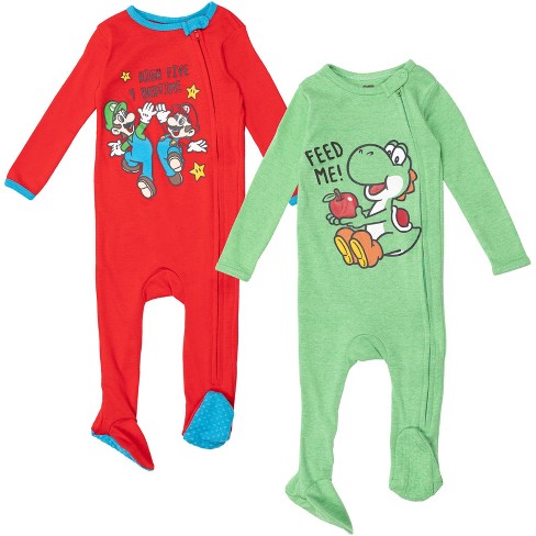 Super mario best sale pajamas target