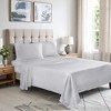 300 Thread Count Rayon From Bamboo Solid Deep Pocket Bed Sheet Set by Blue Nile Mills - 2 of 4