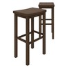 Now Furniture 30" Bar Stool, Wooden Backless Bar Height Kitchen Stool - 2 of 4