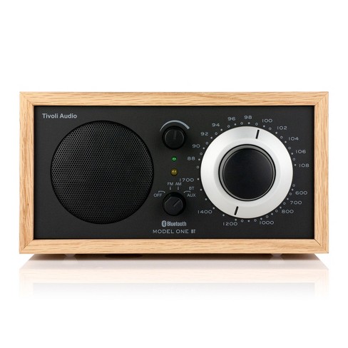 Tivoli Audio Model One Bluetooth Am/fm Radio & Speaker (oak/black-black) :  Target