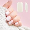 Unique Bargains Women's Elegant Fake Nails White 120-pieces Per Set - 4 of 4