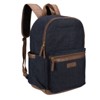 Wrangler Powell Denim Backpack for Mens Womens Kids, Classic Logo Water Resistant Casual Daypack for Travel with Padded Laptop Notebook Sleeve - 3 of 4