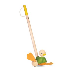 Plantoys| Push Along Duck - 1 of 4
