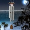 Woodstock Wind Chimes For Outside, Garden Décor, Outdoor & Patio Décor, 29", Moonlight Solar Chime Wind Chimes - image 2 of 4