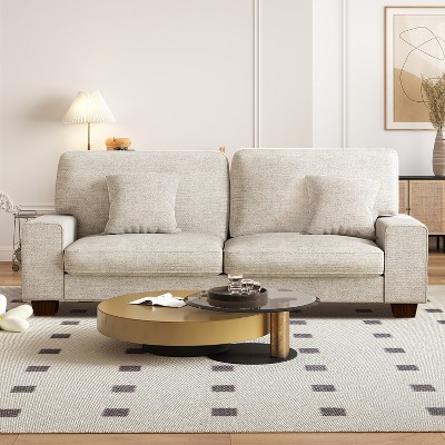 Modern Chenille Sofa – Stylish & Comfortable for Living Room