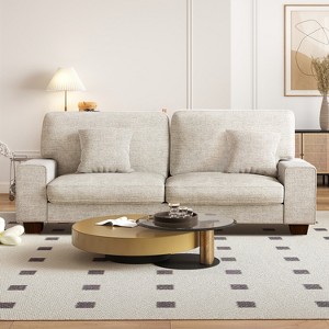 Modern Chenille Sofa – Stylish & Comfortable for Living Room - 1 of 4