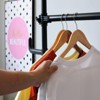 SEVOBAL Freestanding Coat Racks Multi-Functional Adjustable Clothes Drying Rack for Versatile Indoor, White, 118"*4.33"*4.33" - 2 of 4