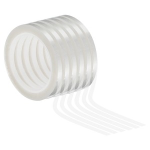 Unique Bargains DIY Art Film Thin Graphic Chart Highlight Marking Tapes 6 Pcs - 1 of 4