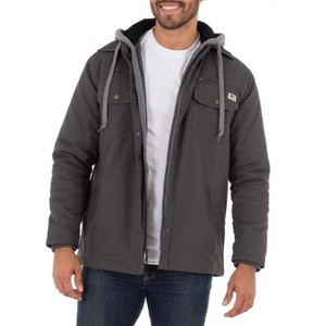 Wells Lamont Quilted Flex Canvas Thermal Lined Shirt Jacket : Target