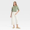 Women's Elbow Sleeve Cozy Knit Crewneck Pullover Sweater - Universal Thread™ - 3 of 3