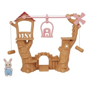 Calico Critters Baby Ropeway Park, Dollhouse Playset with Figure - 1 of 4