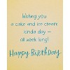 Carlton Cards 6ct Birthday Cards Celebrate Cake: Cupcake Design, Multicolored, Kids & Friends, Vertical Fold, 6 Pack - 4 of 4