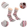 Unique Bargains Women's Cozy  Winter Warm Socks Assorted Color 5 Pair - 3 of 4