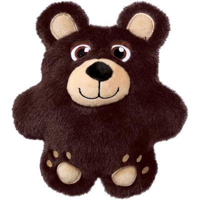 KONG Snuzzles Dog Toy, Plush Squeaker, Crinkle Sounds, Soft Durable Indoor Play (Bear, Medium)