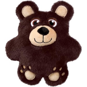 KONG Snuzzles Dog Toy, Plush Squeaker, Crinkle Sounds, Soft Durable Indoor Play (Bear, Medium) - 1 of 1