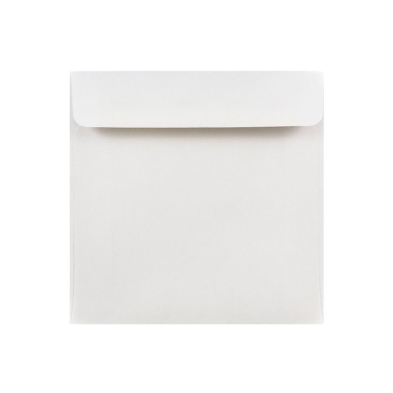 JAM Paper 6 x 6 Square Invitation Envelopes White 25/Pack (28416), 1 of 5