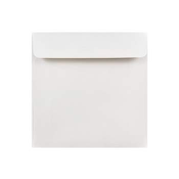 JAM Paper 6 x 6 Square Invitation Envelopes White 25/Pack (28416)