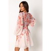 Petal and Pup Womens Hattie Long Sleeve Mini Dress - 4 of 4