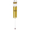 Alpine Corporation LED Solar Orange Butterfly Wind Chime: Garden Decor with Solar-Powered Light - 3 of 4